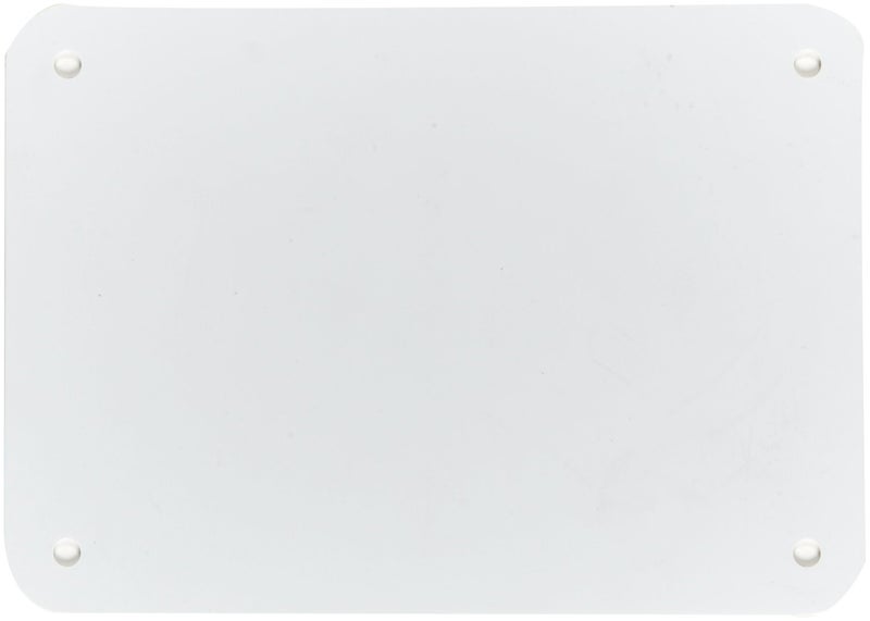 Brady 25960 5" Height, 7" Width, B-401 Plastic, White Color Blank Sign - Image 1